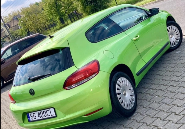 Volkswagen Scirocco cena 26990 przebieg: 200000, rok produkcji 2009 z Gliwice małe 56